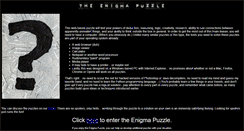 Desktop Screenshot of enigmapuzzle.fizzlebot.com